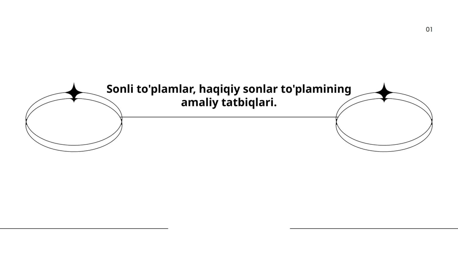 Sonli to'plamlar va ularning tuzilishi