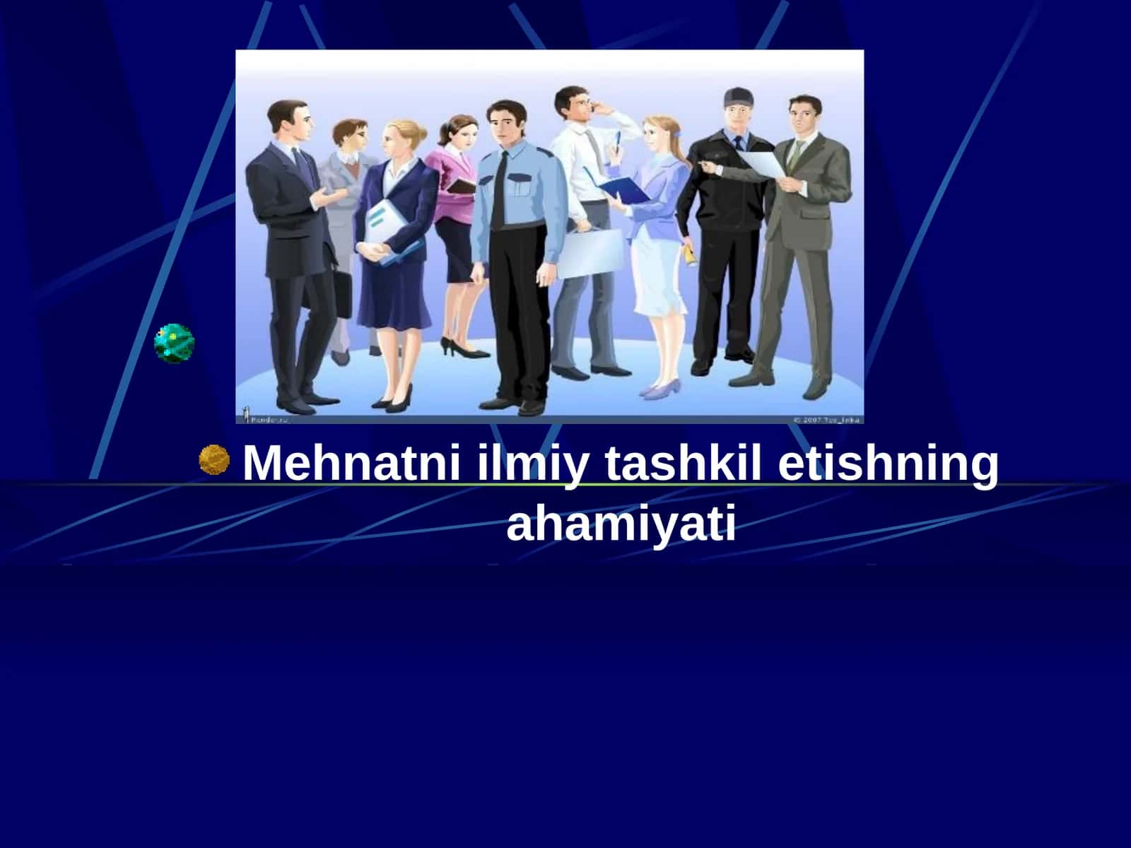 Mehnatni ilmiy tashkil etishning ahamiyati
