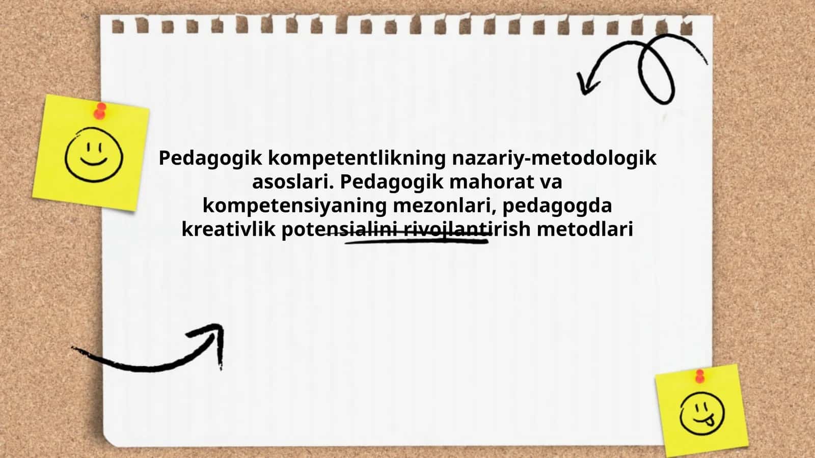 Pedagogik kompetentlikning nazariy-metodologik asoslari