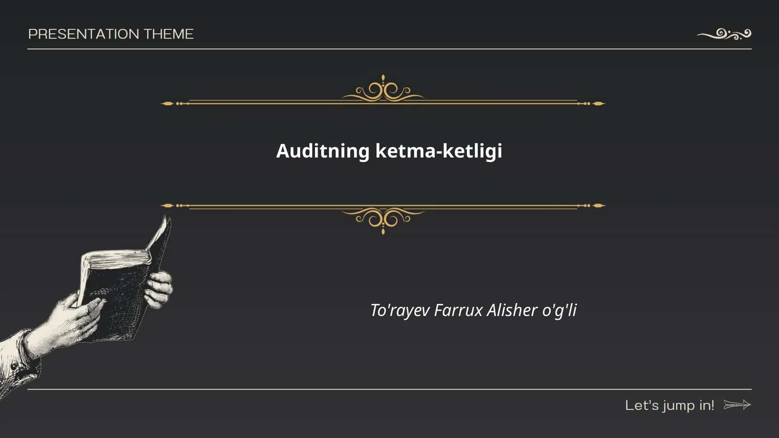 Auditning ketma-ketligi