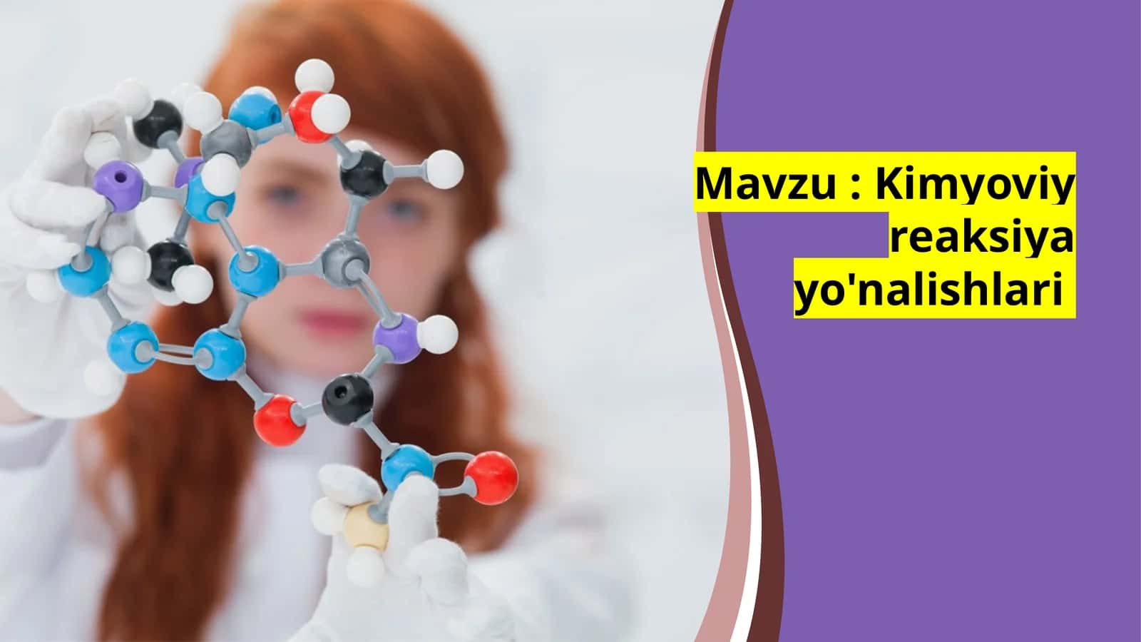 Kimyoviy reaksiya yo'nalishlari