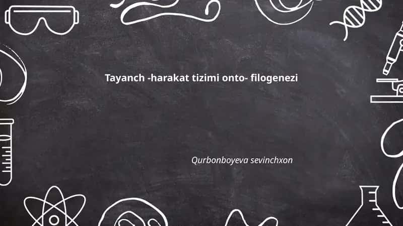 Tayanch -harakat tizimi onto- filogenezi