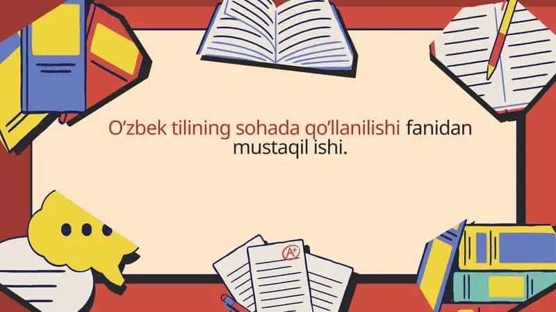 O'zbek adabiy tili me'yorlari.