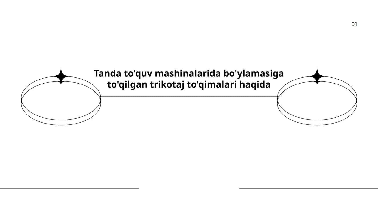 Tanda to'quv mashinalarida bo'ylamasiga to'qilgan trikotaj to'qimalari haqida
