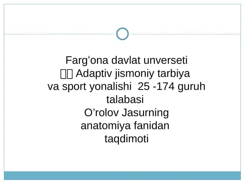 Hujayralarning bo’linish turlari.Mitoz.