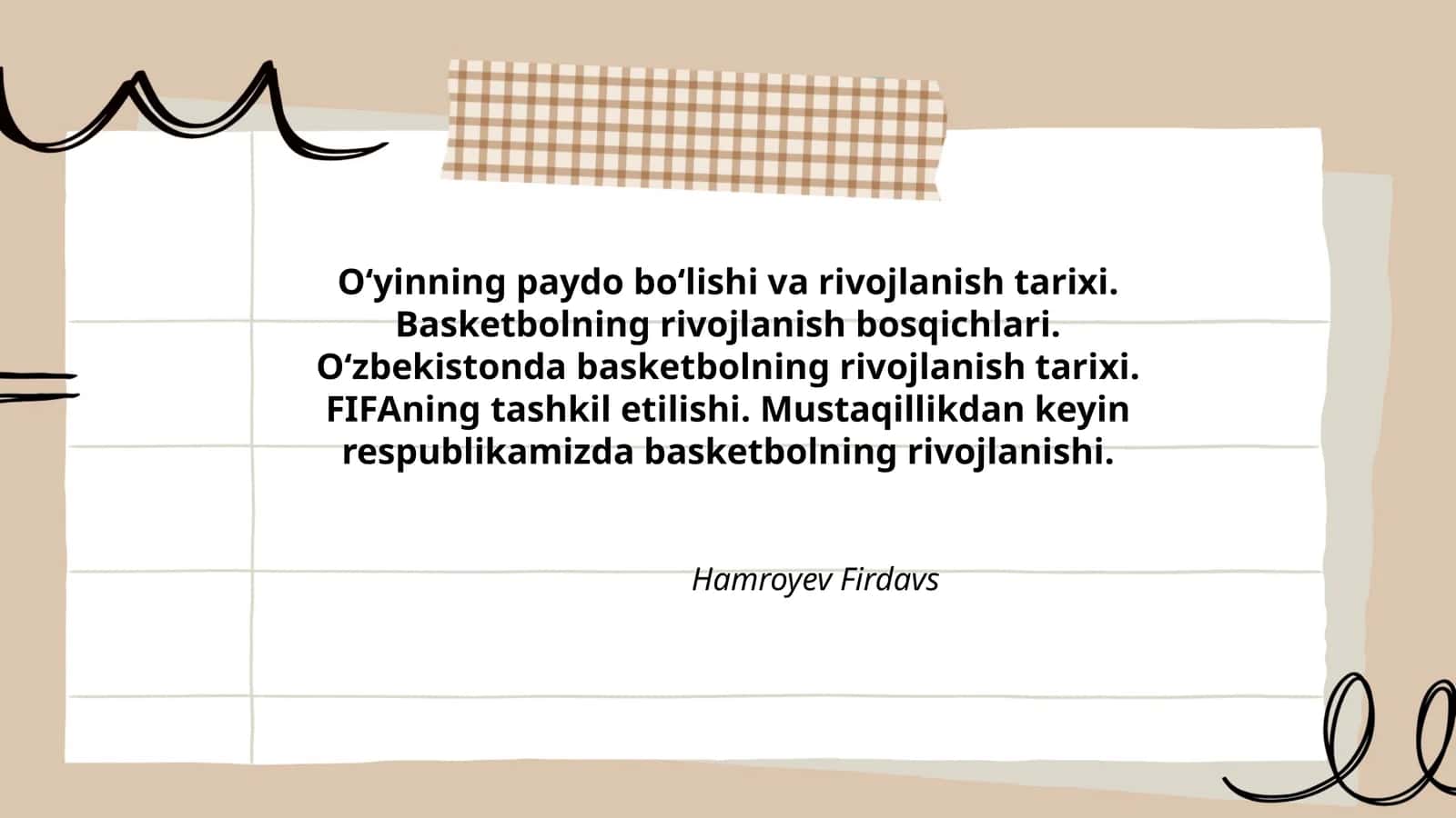 Basketbol tarixi