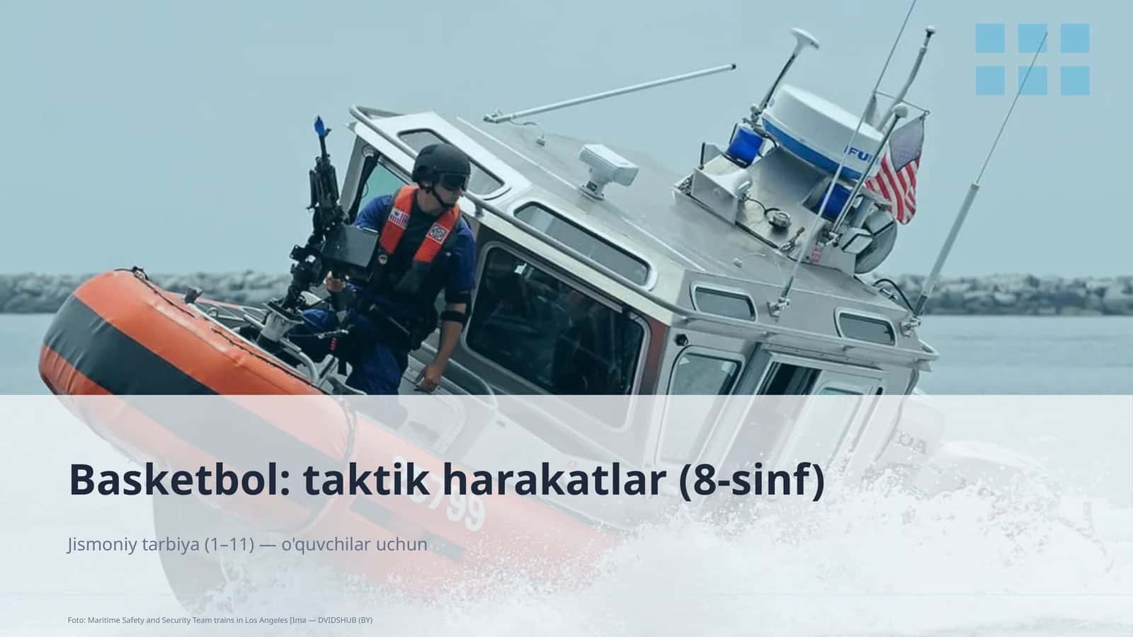 Basketbol: taktik harakatlar (8-sinf)