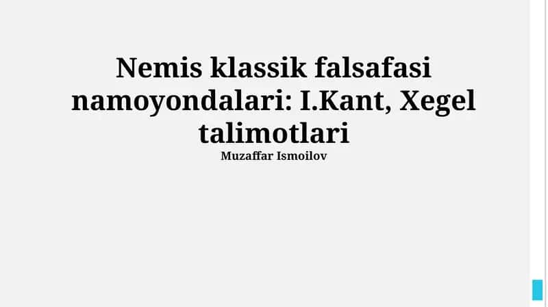 Kantning transendantal idealizmi