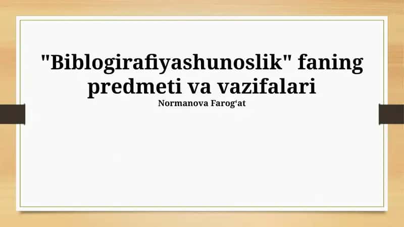 Biblogirafiyashunoslik