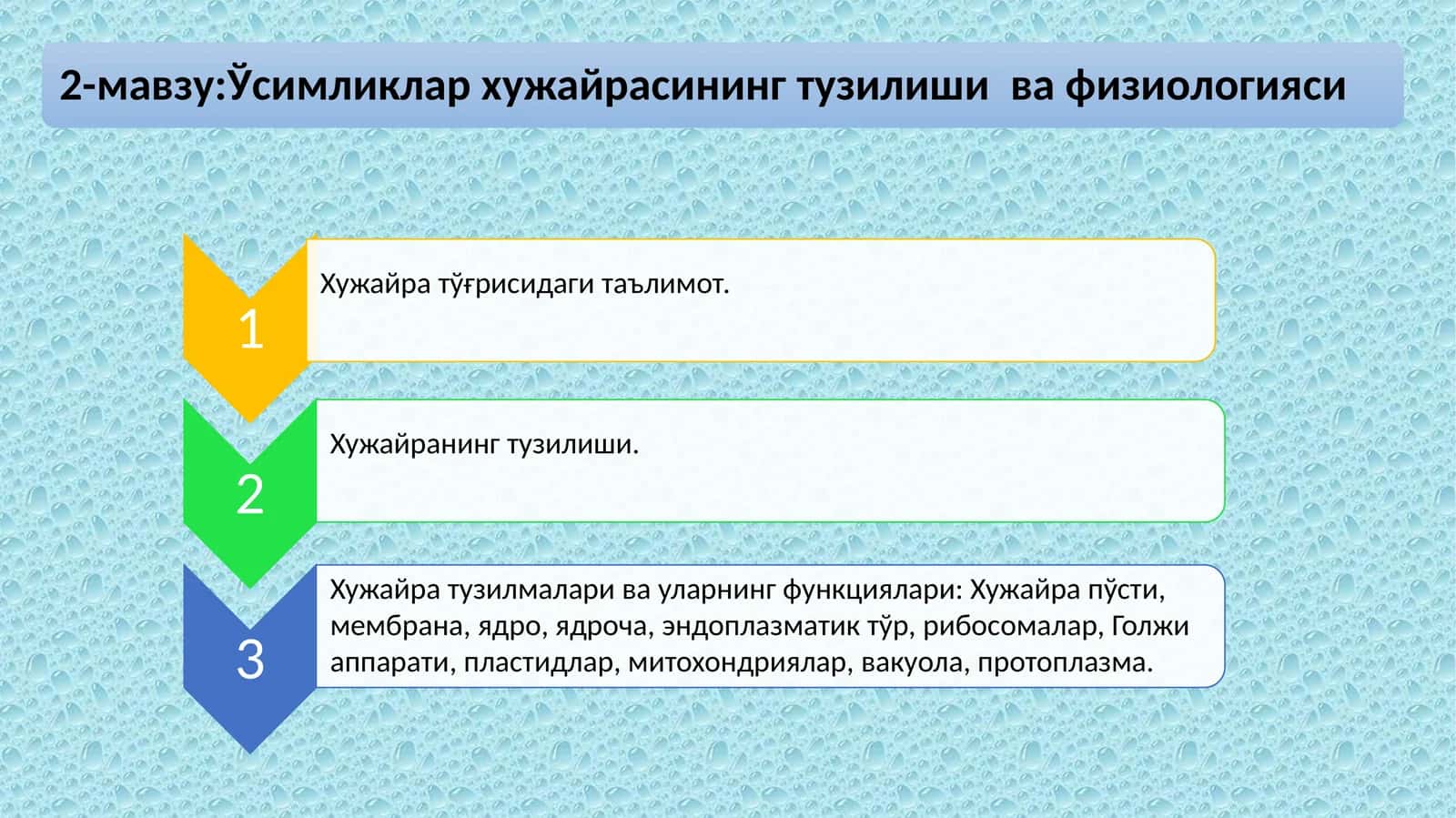 Хужайра назарияси