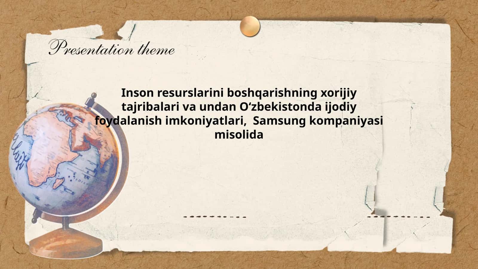 Samsung kompaniyasi misolida
