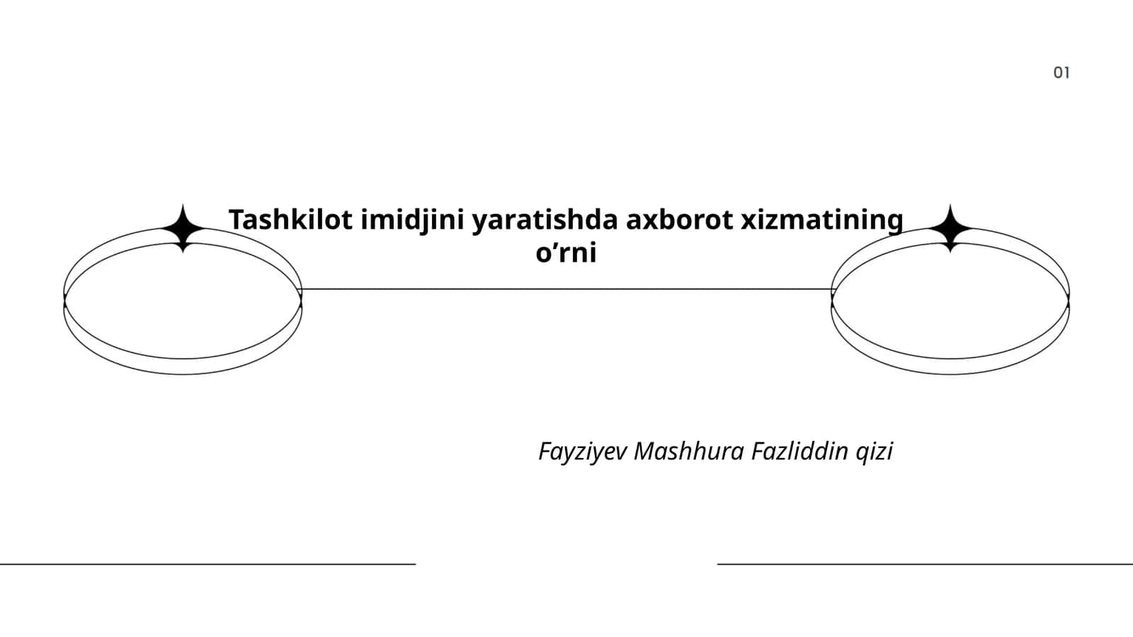 Tashkilot imidjini yaratishda axborot xizmatining oʼrni