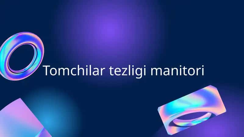 Tomchilar tezligi manitori