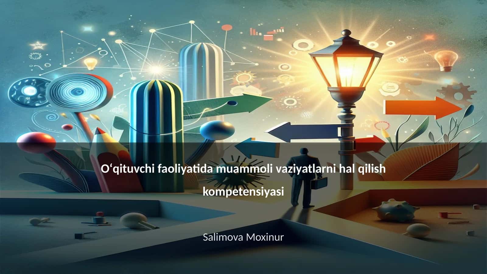 Oʻqituvchi faoliyatida muammoli vaziyatlarni hal qilish kompetensiyasi