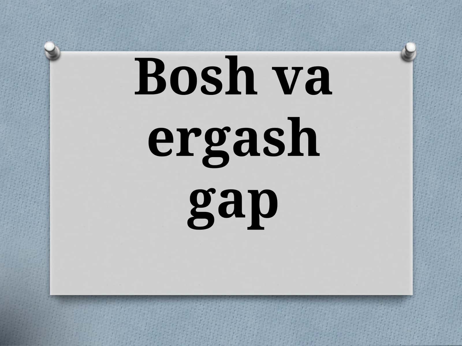 Boshvaergashgap