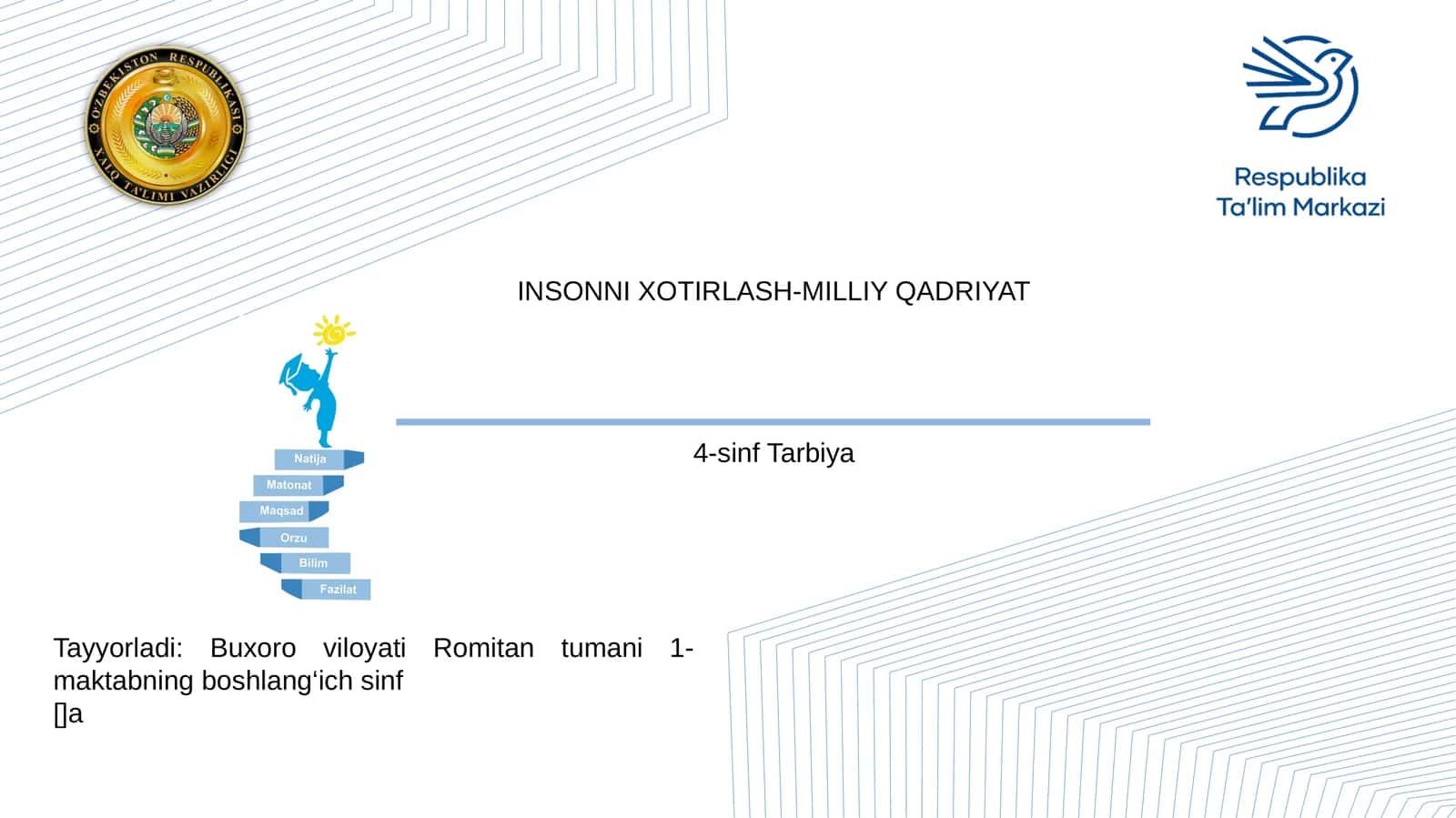 4-sinf Tarbiya