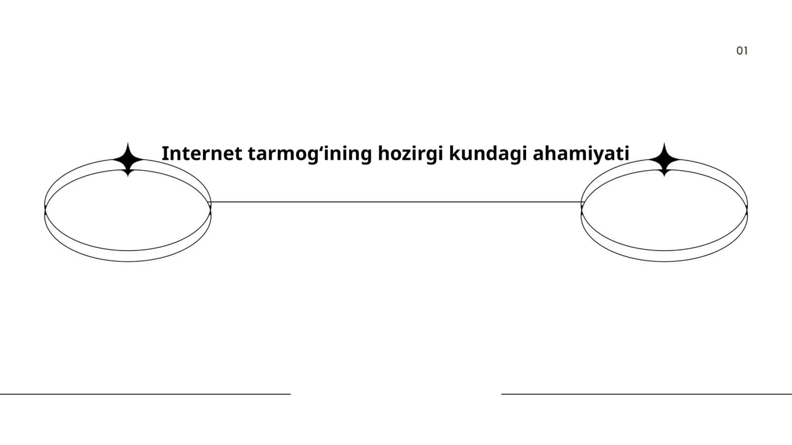 Internet tarmogʻining hozirgi kundagi ahamiyati