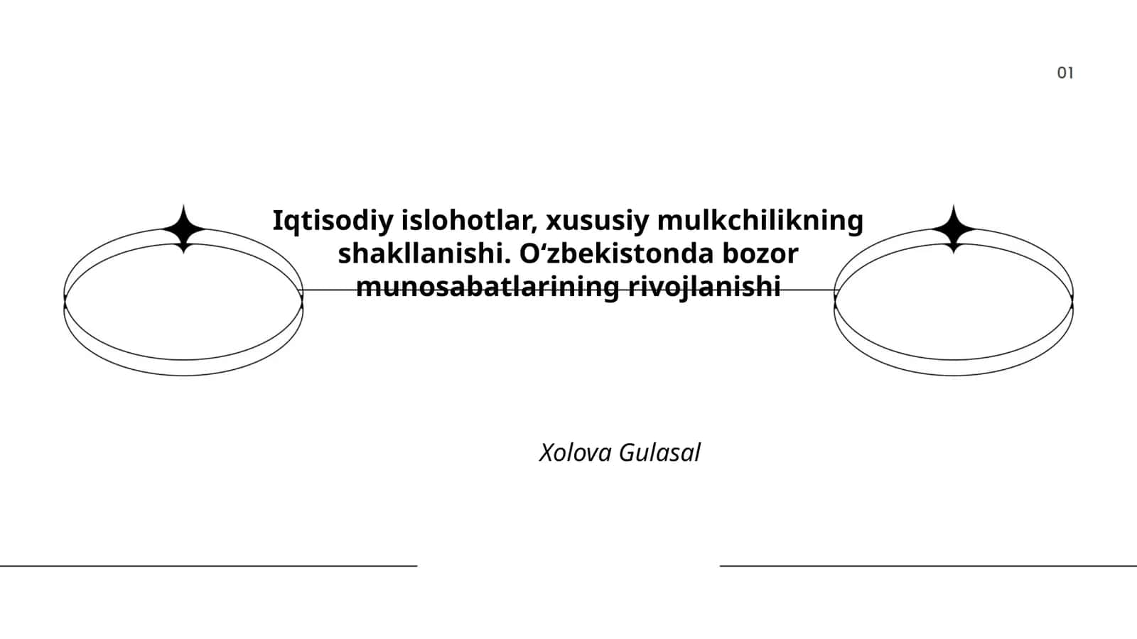 Iqtisodiy islohotlar, xususiy mulkchilikning shakllanishi. Oʻzbekistonda bozor munosabatlarining rivojlanishi