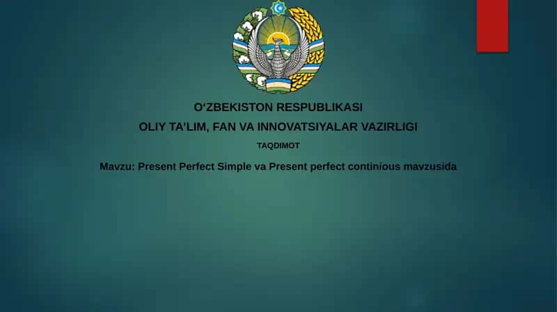 Present Perfect Simple va Present Perfect Continious