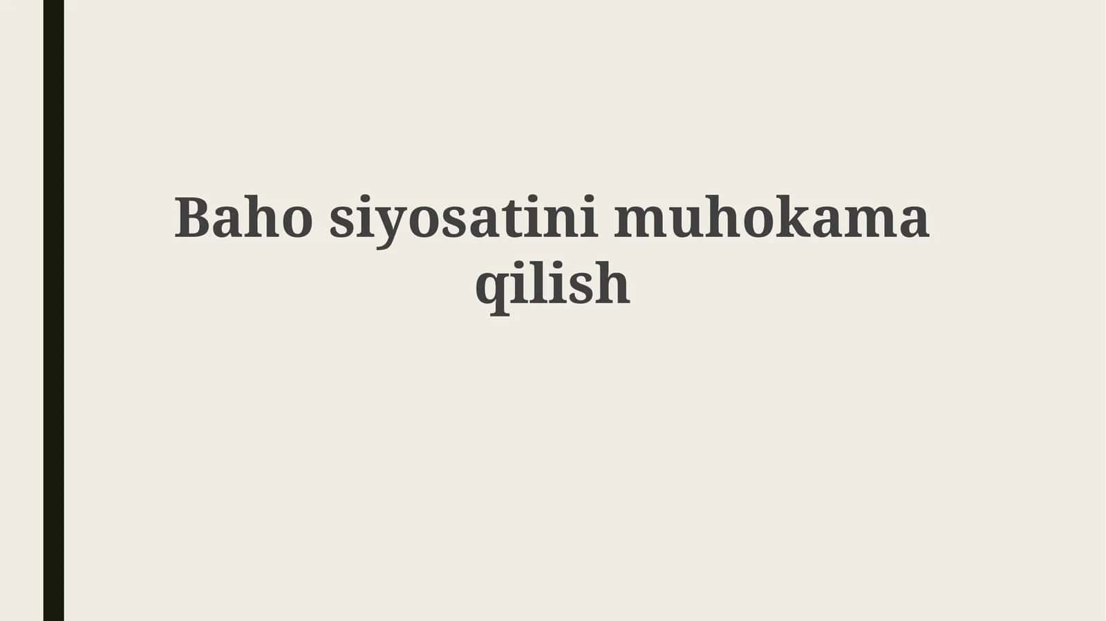 Iqlim siyosatining asosiy yoʻnalishlari