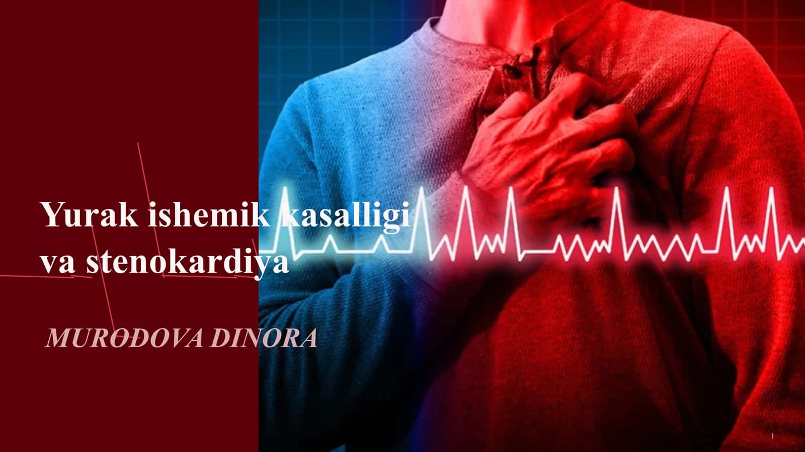 Yurak ishemik kasalligi va stenokardiya