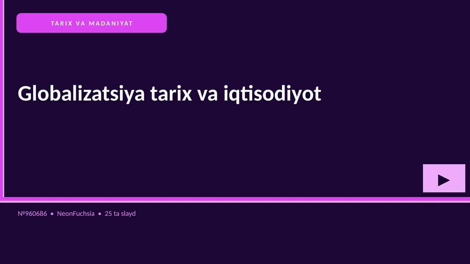 Globalizatsiya tarix va iqtisodiyot