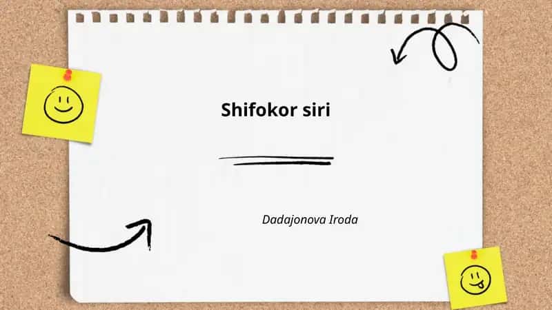 Shifokor siri