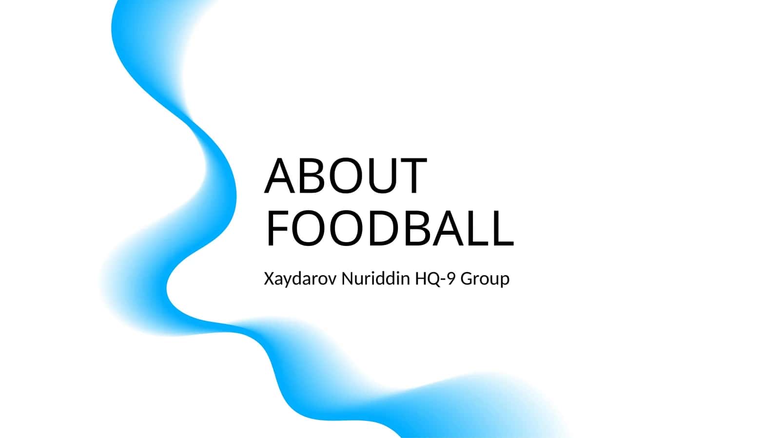 ABOUT FOODBALL