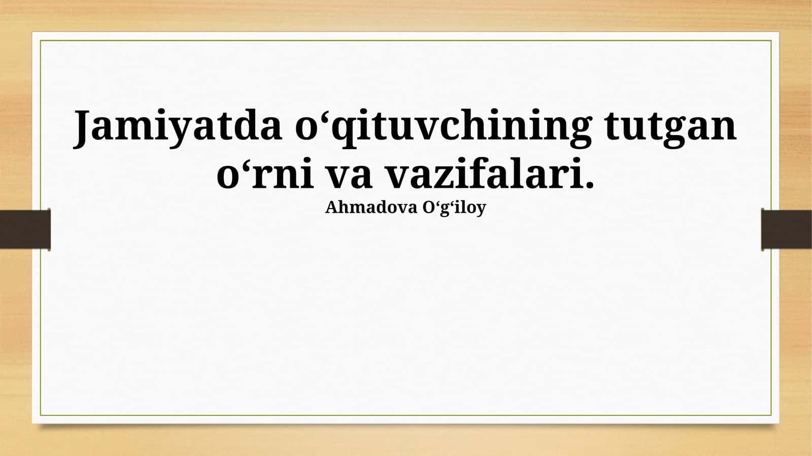 Ta'lim Sifati va O'quvchilarning Rivojlanishiga Ta'siri