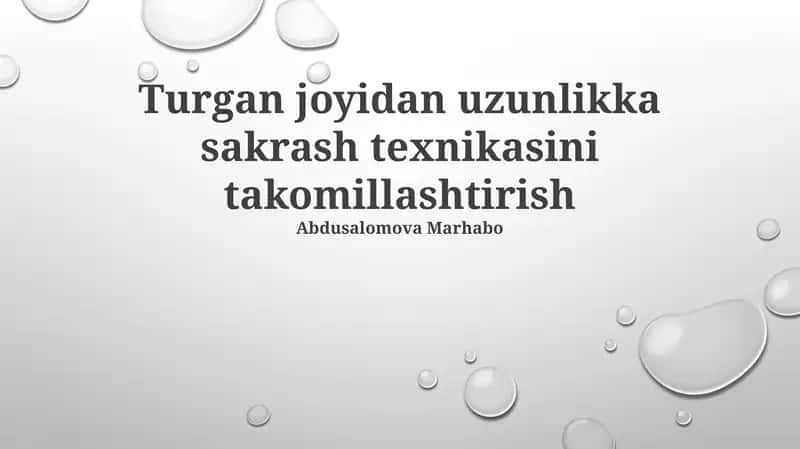 Sakrash Texnikasi
