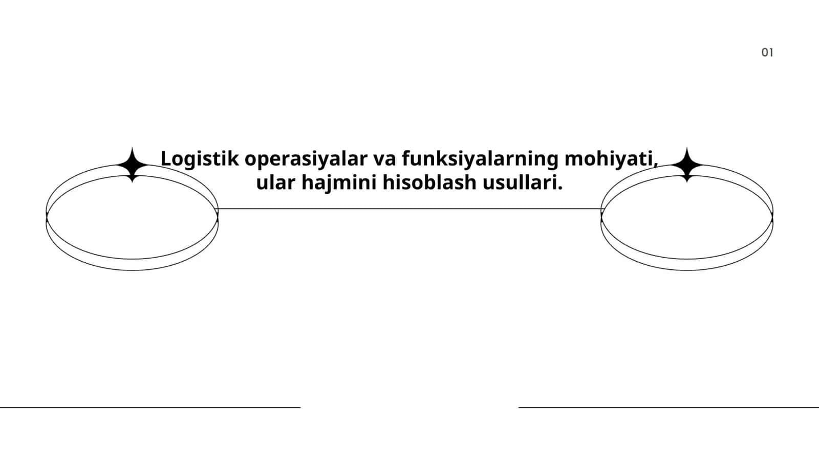 Logistik operasiyalar va funksiyalarning mohiyati, ular hajmini hisoblash usullari