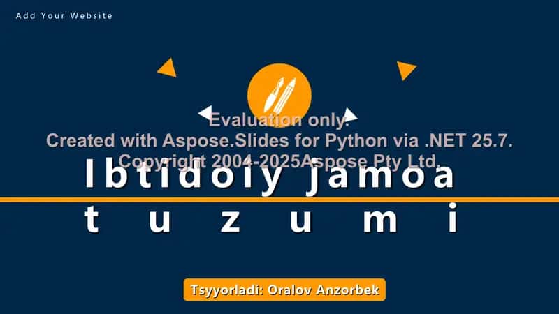 Ibtidoiy jamoa tuzumi