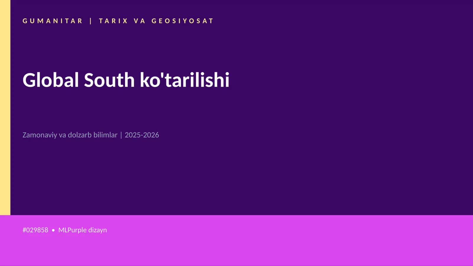 Global South ko'tarilishi