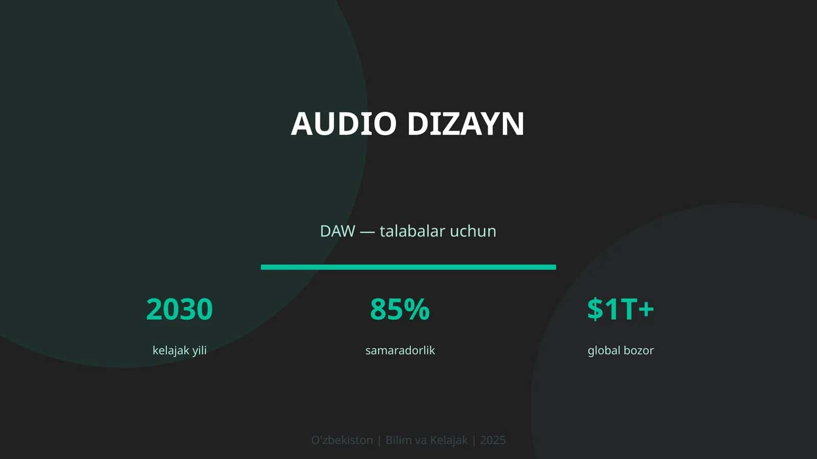 Audio dizayn