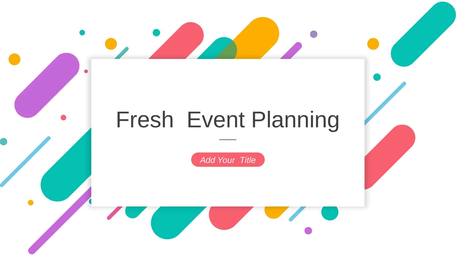 Fresh Event Planning