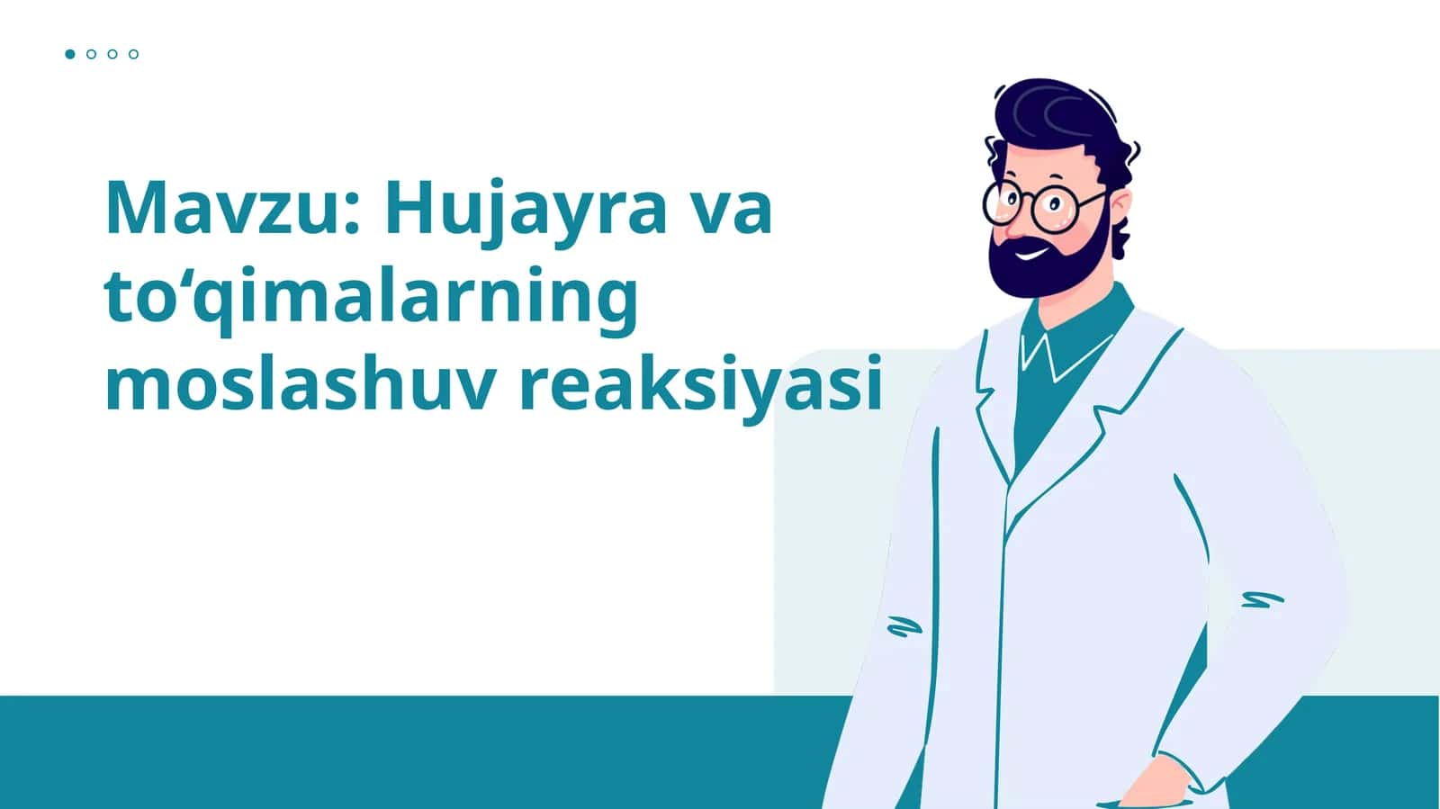 Hujayra va toʻqimalarning moslashuv reaksiyasi
