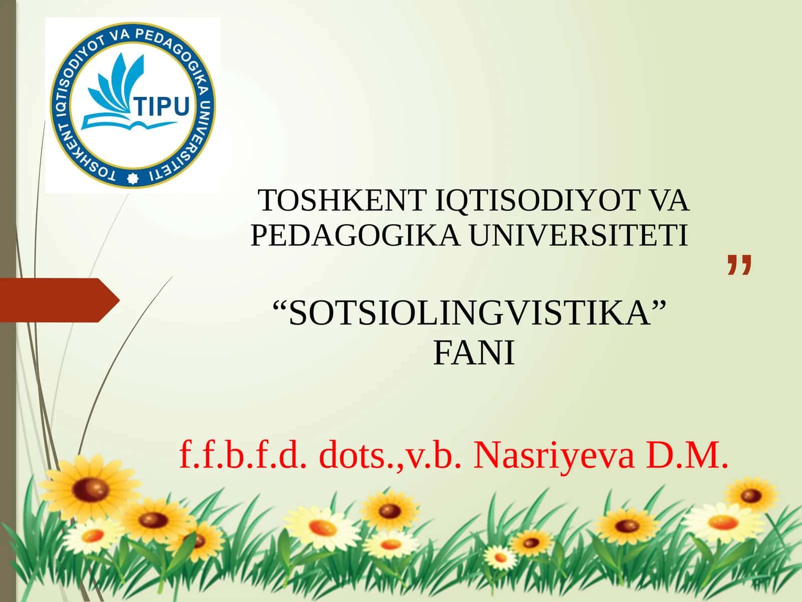 Sotsiolingvistika