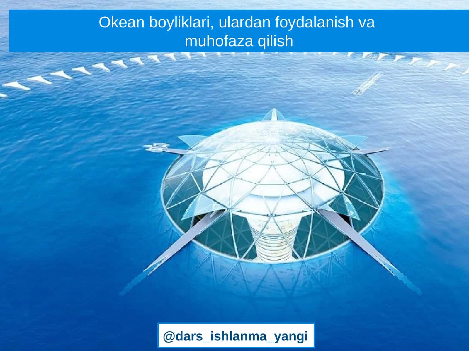 Okean boyliklari, ulardan foydalanish va muhofaza qilish