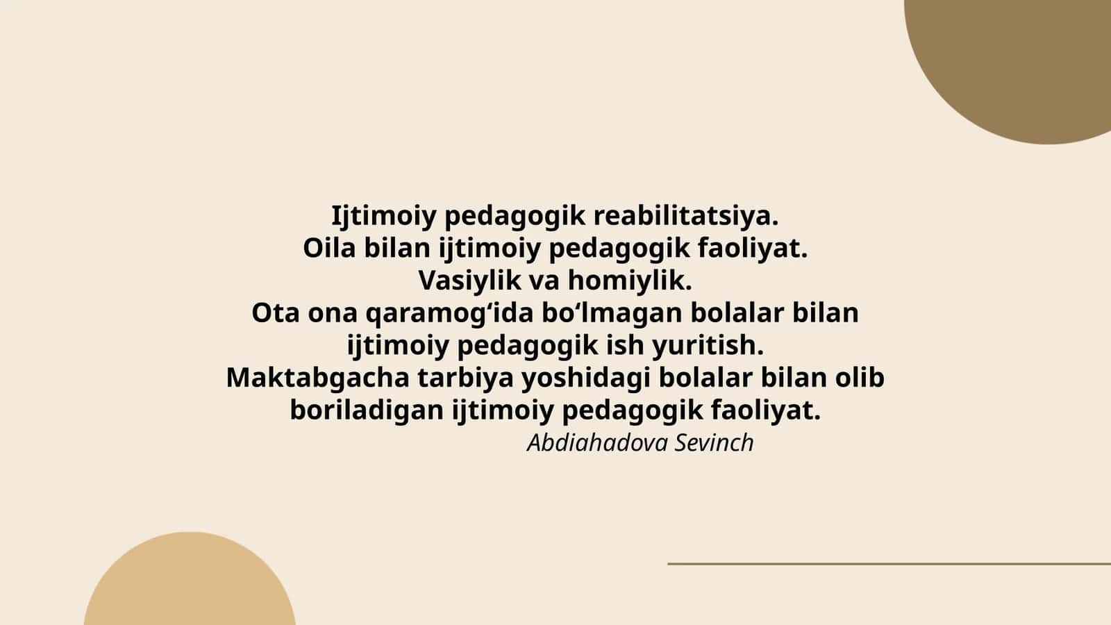 Ijtimoiy pedagogik reabilitatsiya