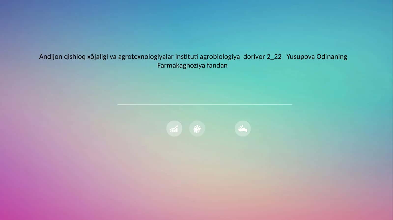 Farmakagnoziya fandan