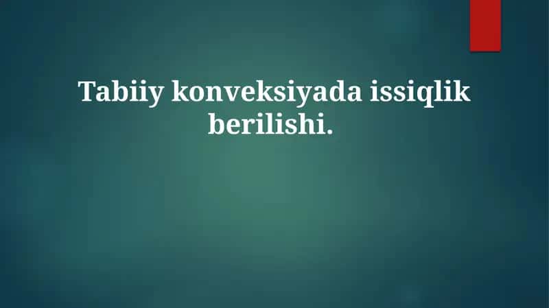 Tabiiy konveksiya