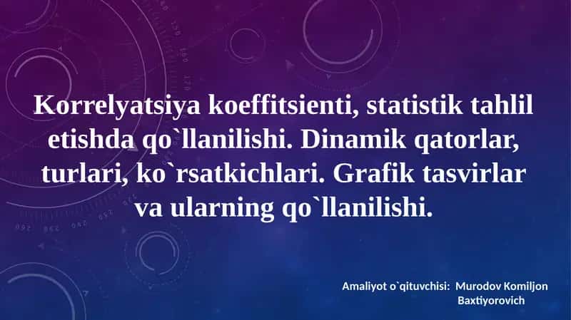 korrelyatsiya koeffitsienti