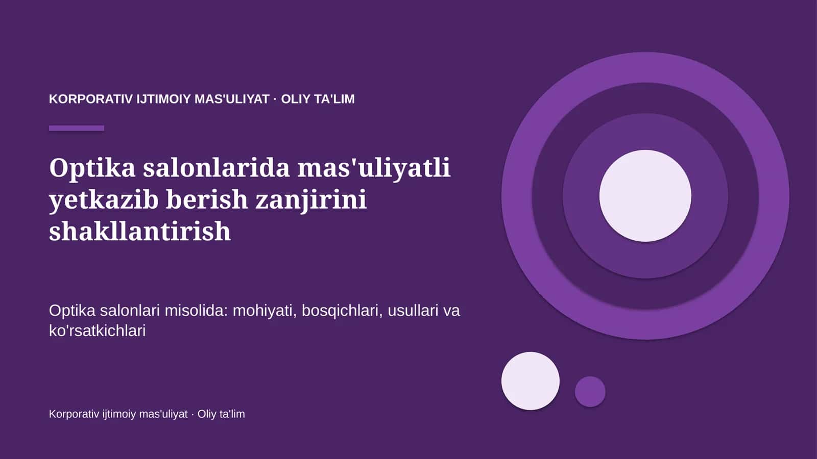 optika salonlarida mas'uliyatli yetkazib berish zanjirini shakllantirish 7624