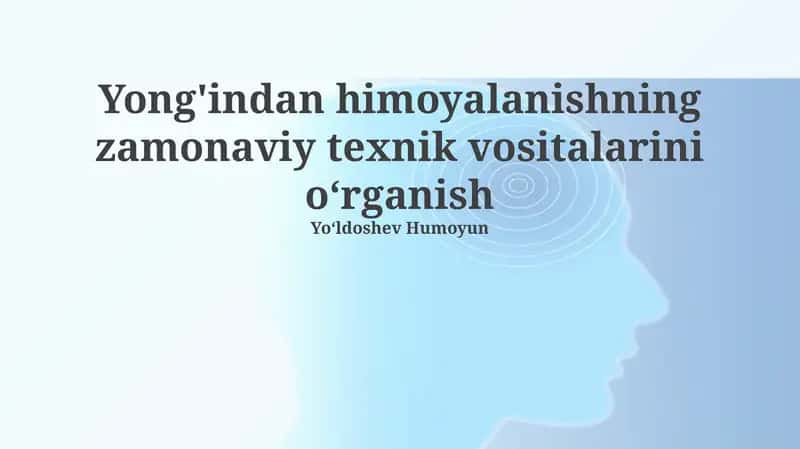 Yong'in Xavfsizligi Signalizatsiya Tizimlari