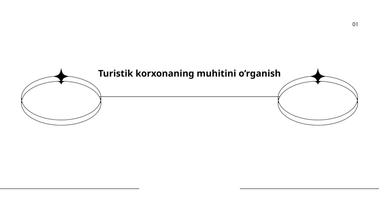 Turistik korxonaning muhitini o'rganish