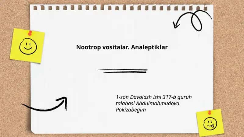 Nootrop vositalar