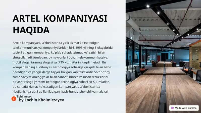 Artele kompaniyasi