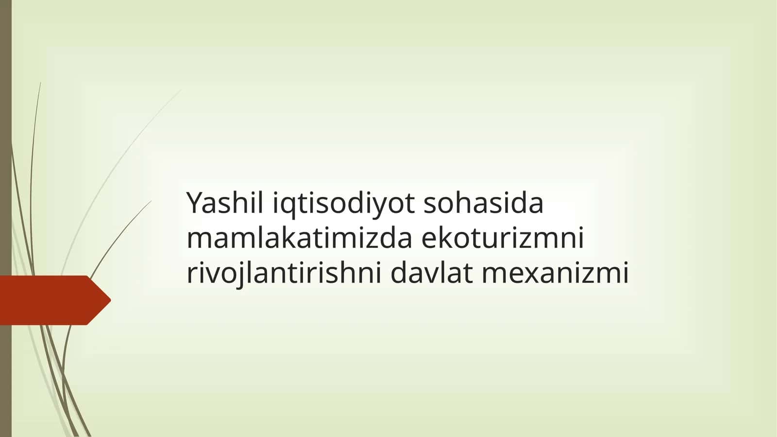 Ekoturizm