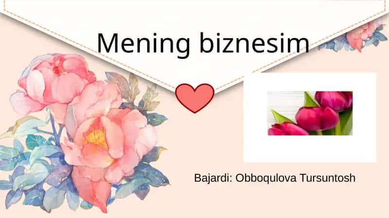 Mening biznesim