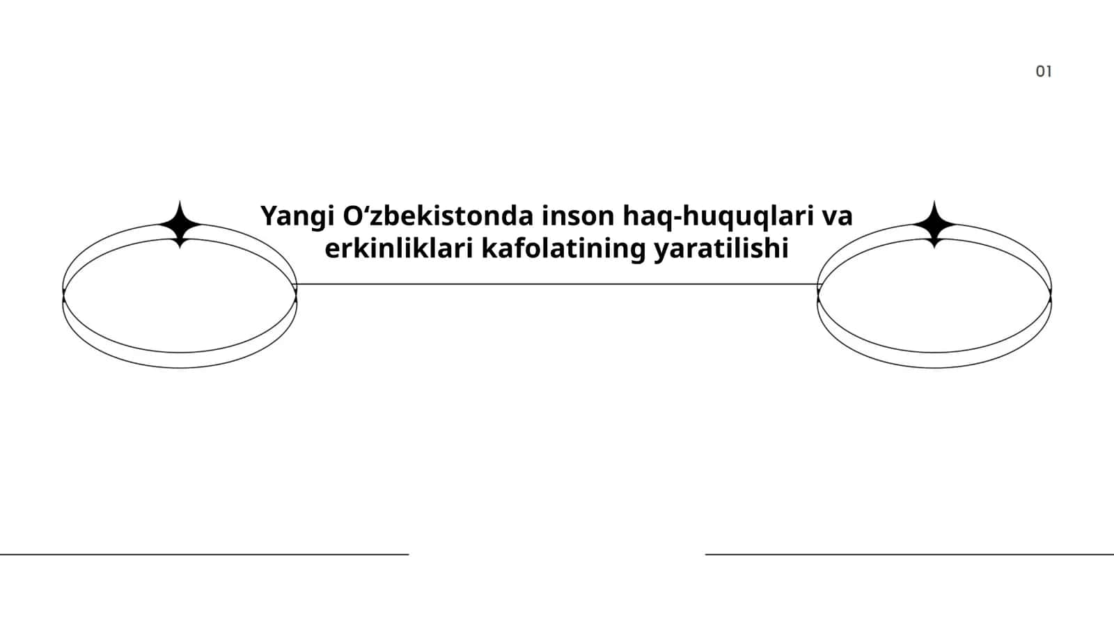 Yangi Oʻzbekistonda inson haq-huquqlari va erkinliklari kafolatining yaratilishi